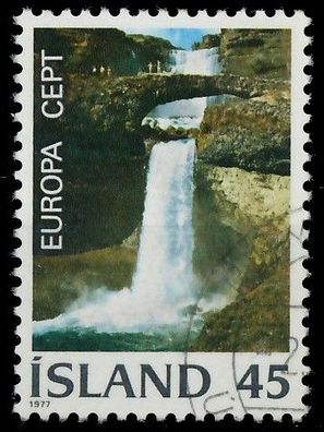 ISLAND 1977 Nr 522 gestempelt X55CF6E