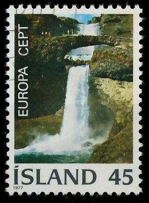 ISLAND 1977 Nr 522 gestempelt X55CF6A