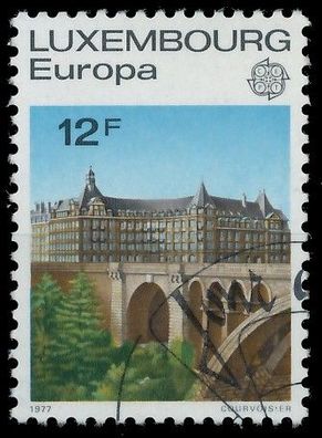 Luxemburg 1977 Nr 946 gestempelt X55D096