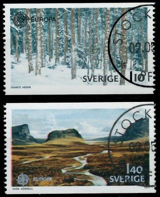 Schweden 1977 Nr 989-990 gestempelt X5603DE