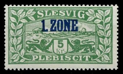 Abstgeb Schleswig Nr 27a postfrisch gepr. X56052A