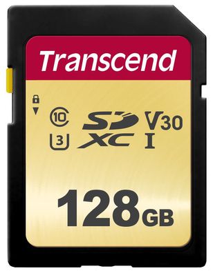 Flash SecureDigitalCard (SD) 128GB - Transcend