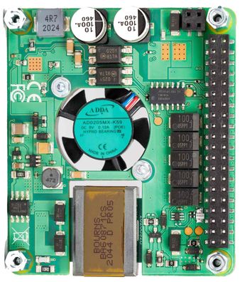 Raspberry PoE Hat IEEE 802.3af/ at 30 Watt