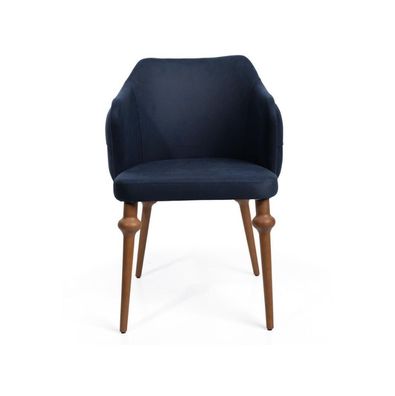Designer Textil Stuhl Stühle Esszimmerstühle Massivholz Stuhl Esszimmerstuhl Neu