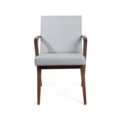 Esszimmer Stühle Holz Luxus Sessel Stuhl Weiß Lehnstuhl Wohnzimmer Möbel Neu