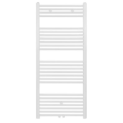 Badheizkörper - Mittelanschluss Weiß - 1400 x 500 (HxB)-655W