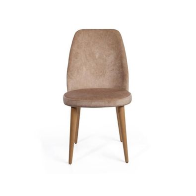 Stühle 1 Sitzer Sessel Luxus Möbel Design Sitz Stuhl Esszimmerstuhl Lehn Stoff