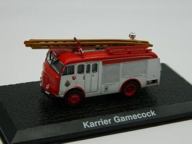 B028 LKW Karrier Gamecock Feuerwehr Drehleiter Rüstwagen ATLAS Beschreibung