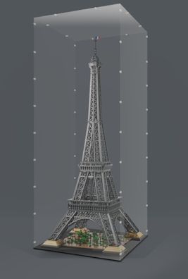 Acrylglas Vitrine Haube für Ihr LEGO Modell Eiffelturm 10307 Dt. Erzeugnis