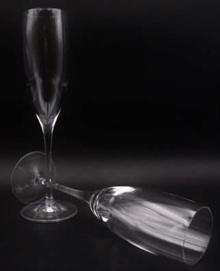 2x Rosenthal Classic Bleikristall "Belcanto" Champagner/ Sekt Glas 23 cm #W