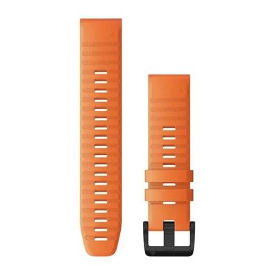 Garmin QuickFit Silikon Armband 22mm Orange für Approach, Fenix5, 6, Forerunner ..