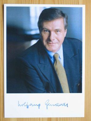 Hessen Minister FDP Dr. Wolfgang Gerhardt - handsigniertes Autogramm!!!