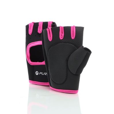 LUXTRI Fitness Handschuhe S-M Pink Trainingshandschuhe Neopren Sporthandschuhe