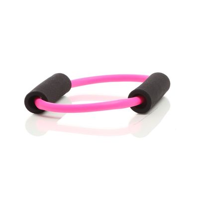 LUXTRI Pilates Ring pink gepolstert Fitness-Ring Yoga Gymnastik Rücken-Training
