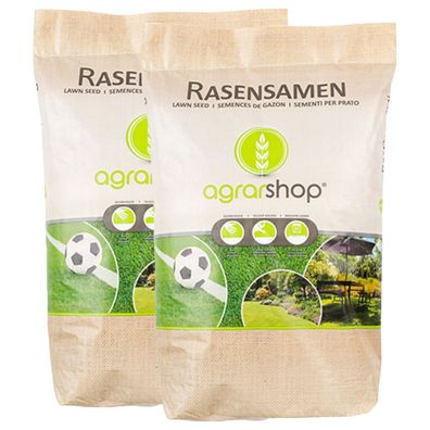 Agrarshop Rasensamen Rasen Universal 20 kg Grassamen Spielrasen Sportrasen