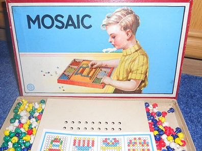 Mosaic- ein lehrreiches Steckspiel- 50er Jahre