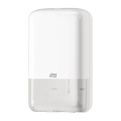 Tork Toilettenpapierspender Einzelblatt | weiß | Kunststoff