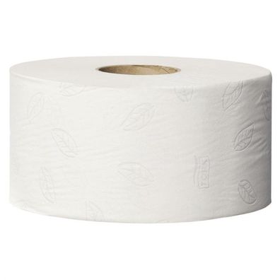 Tork Mini Jumbo Toilettenpapier | 2-lagig | weiß | 12 Rollen