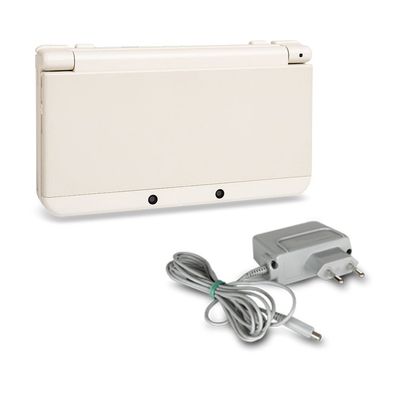 New Nintendo 3DS Konsole in Weiss / White mit Ladekabel #51A
