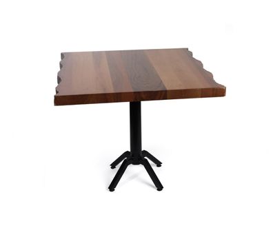 Bartisch Bistro Tisch Quadratisch Stehtisch Tresen Echtes Holz Möbel Tische Neu