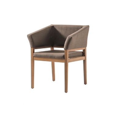 Klassischer Sessel Stuhl Stil Modern Design Möbel Sitz Polster Holz Textil Neu