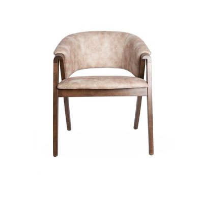 Esszimmer Stühle Holz Luxus Sessel Stuhl Braun Lehnstuhl Wohnzimmer Möbel Neu