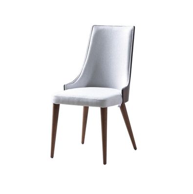 Stuhl Lehnstuhl Modern Design Möbel Luxus Esszimmer Stühle Küche Holz Textil
