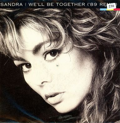 7" Vinyl Sandra * Well be together ( Remix )