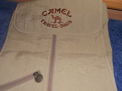 Tasche / Beutel zum Aufbewahren von Oberteilen und Bindern -Camel Travel Bags
