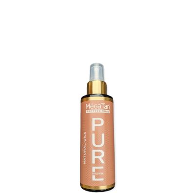 MegaTan/ Pure Brown "with Natural Oils" 140ml/ Solariumkosmetik/ Bräunungslotion