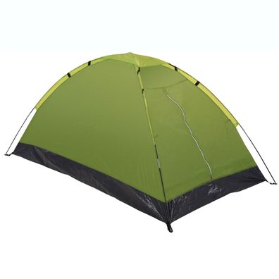 Toboli Monodome Kuppelzelt Grün 200x120x100cm Campingzelt 2 Personen Bikepacking