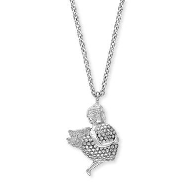 Engelsrufer Anhänger mit Kette ERN-ANGEL-HEART 925/000 Sterling Silber