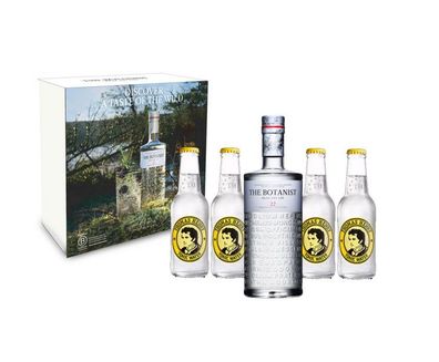 Gin Tonic Set Giftbox Geschenkset - The Botanist Islay Dry Gin 0,7l 700ml (46