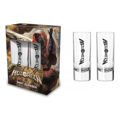 Helloween Shotglas Schnapsglas Set NEU & 100% offizielles Merch!