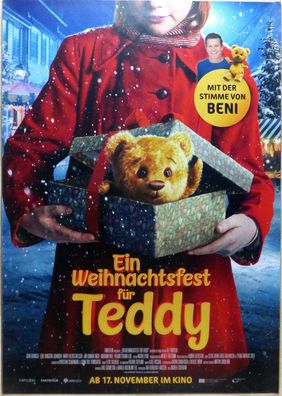 Ein Weihnachtsfest für Teddy - Orig. Kinoplakat A1 - Benedikt Weber (II) - Filmposter