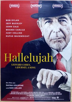 Halleluja: Leonard Cohen, A Journey, A Song - Original Kinoplakat A0 - Filmposter