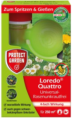 SBM Protect Garden Loredo® Quattro Universal Rasenunkrautfrei, 250 ml