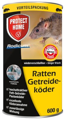 SBM Protect Home Rodicum® Ratten Getreideköder, 600 g