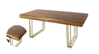 Esstisch Tisch Holz Möbel italienischer Stil Esszimmer Tische Esstische Luxus