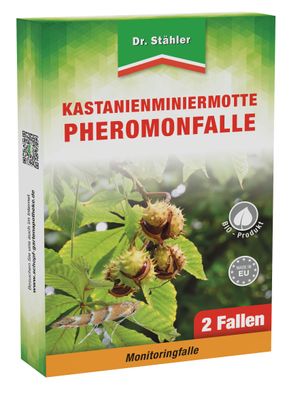 DR. Stähler Kastanienminiermotte Pheromonfalle, 2 Stück