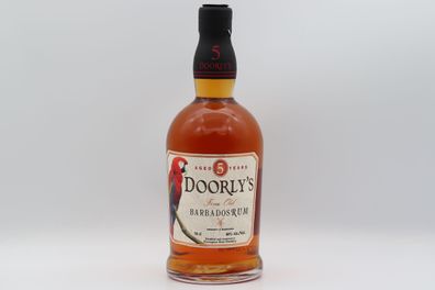 Doorly's 5yo Gold Barbados Rum 0,7 ltr.