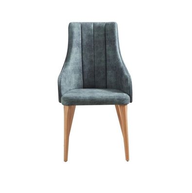 Luxus Design Polster Stuhl Stühle Sitz Lehn Esszimmer Massiv Echtes Holz Design