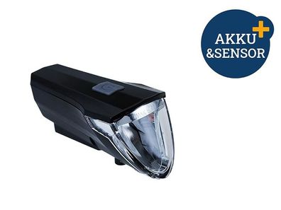 Filmer Premium 49024 LED Frontlicht Akku mit Sensor 60 Lux