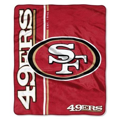 San Francisco 49ers Decke NFL Mikro Plüschdecke Northwest 117 x 152cm