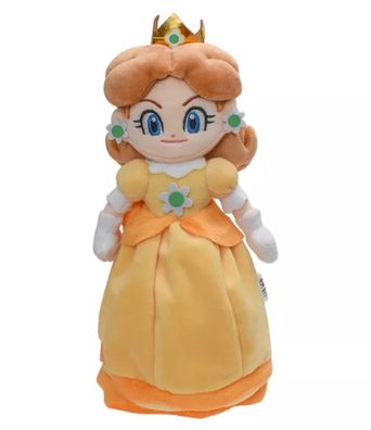 Super Mario Prinzessin Daisy Plüsch Figur Stofftier Kuscheltier 25 cm