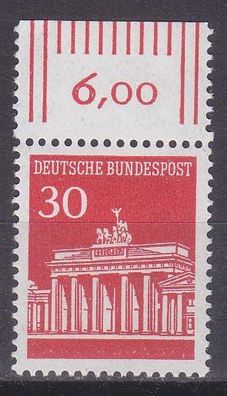 Germany BUND [1966] MiNr 0508 v W OR ( * */ mnh )