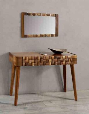 Konsolentisch Kommoden Möbel Stil Konsole Schmink Tisch Italienischer Stil Braun