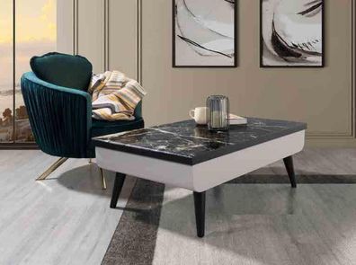 Couchtisch Beistelltisch Wohnzimmer Holz Tische Beistell Italien Stil Tisch Grau