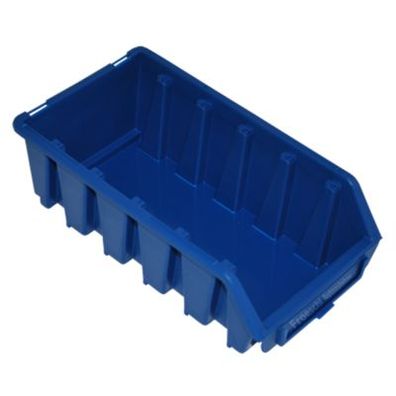 116 x 75 x 212 mm blau Sichtlagerbox Stapelbox Sichtlagerkasten Gr.2L