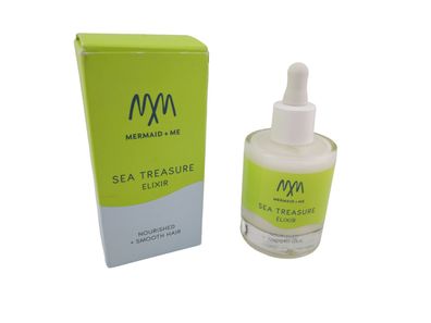 Mermaid + Me Sea Treasure Elixir 100% Vegan Haarpflege gegen trockenes Haar 50ml